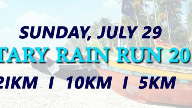 Rotary Rain Run on July 29