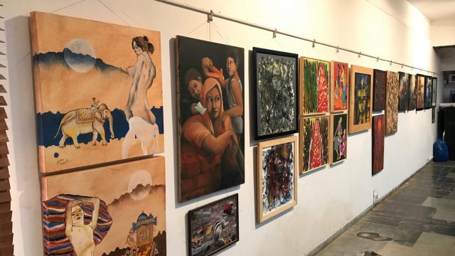 Mega Art Show at Kala Academy