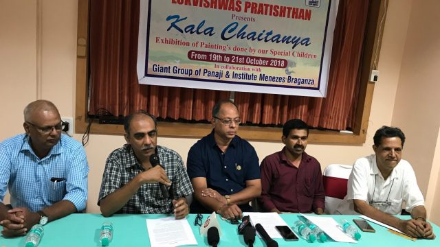 Artworks of differently-abled students will be put on display at Panaji