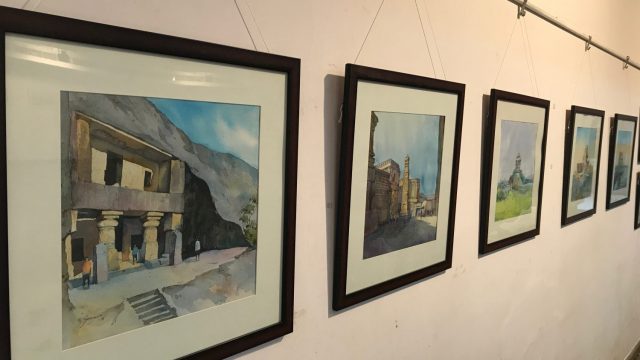 Kiran Sherkhane brings his art to Goa