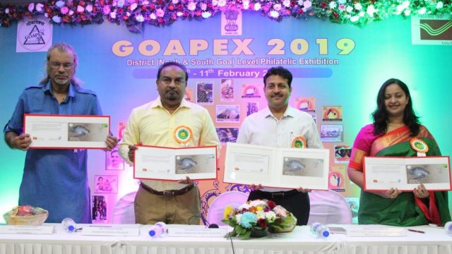 Special cover on ‘Olive Ridley Turtles’ released at GOAPEX 2019