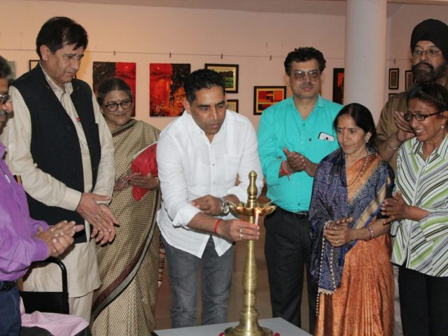 Artists from different states come to Goa to show their works