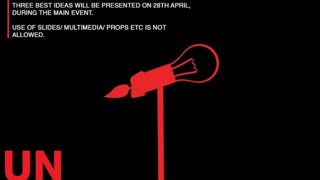 TEDx Unplugged on April 25