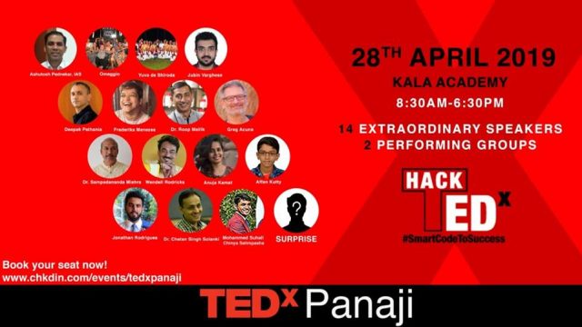 Get ‘Hacked’ at TEDx Panaji ’19