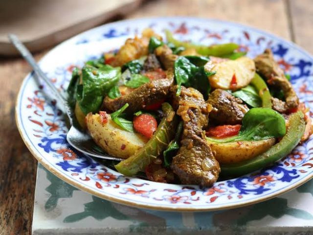 From Grandma’s Kitchen: Pork Chilly Fry