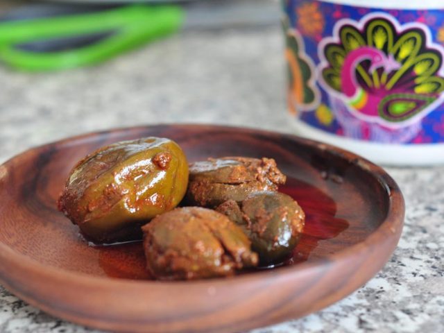 From Grandma’s Kitchen: Stuffed Mango Pickle