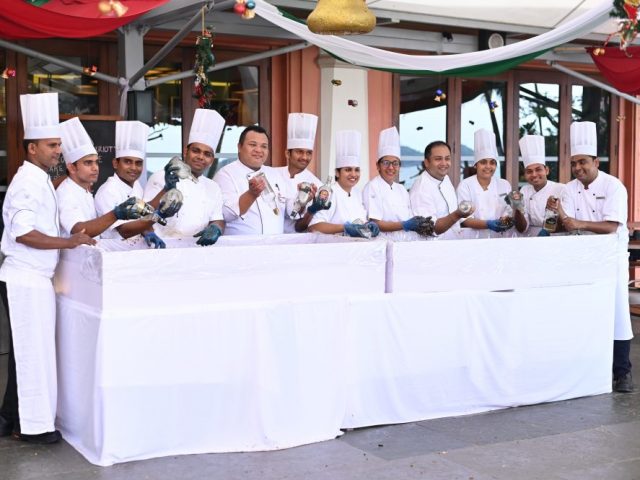 Marriott’s Annual Brunch and Cake Mixing Ceremony