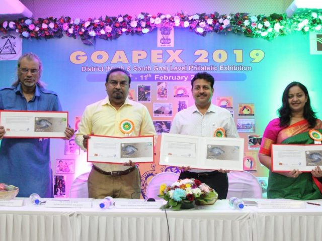 Special cover on ‘Olive Ridley Turtles’ released at GOAPEX 2019