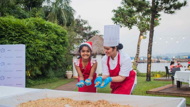 Cake Mixing with a Difference at The St. Regis Goa Resort