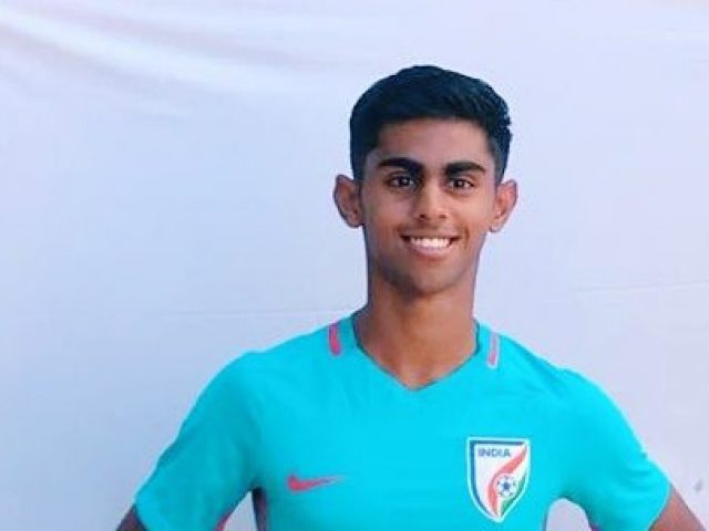 Ribhav gets call-up for India U-19 football team
