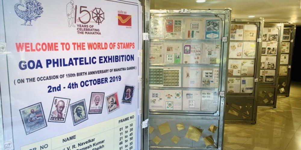 Goa Philatelic Exhibition serves a humble homage to Mahatma Gandhi