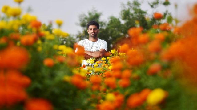 The marigold man of Goa