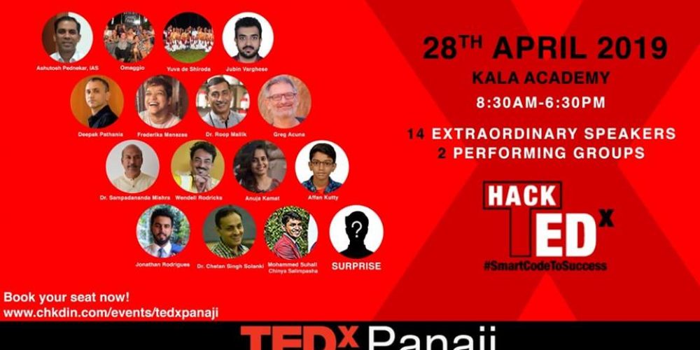 Get ‘Hacked’ at TEDx Panaji ’19