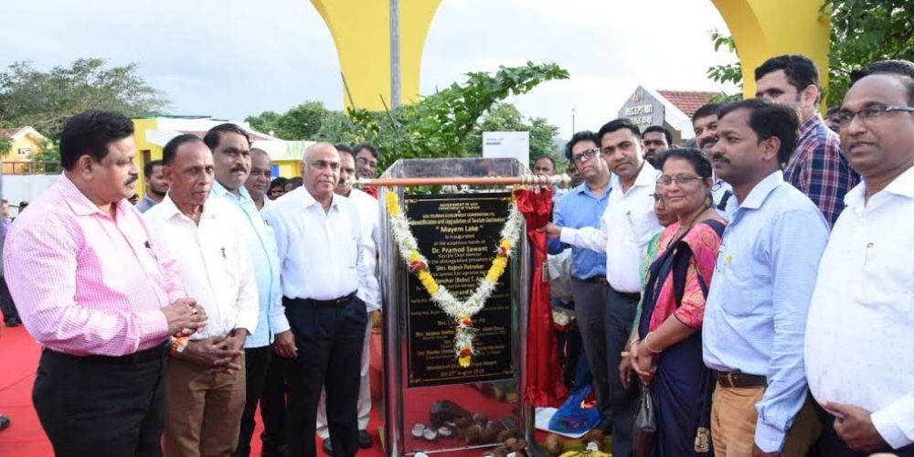 Mayem Lake has now been made more tourist- friendly