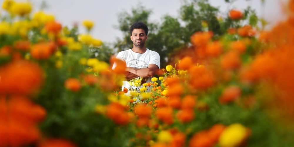 The marigold man of Goa