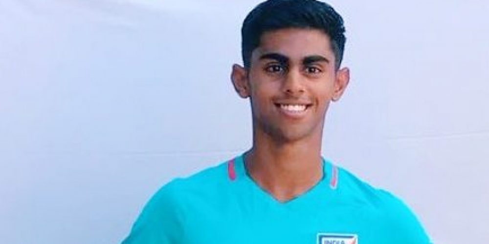 Ribhav gets call-up for India U-19 football team