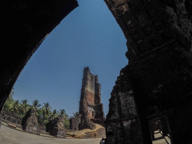 Historical walk for children at Old Goa