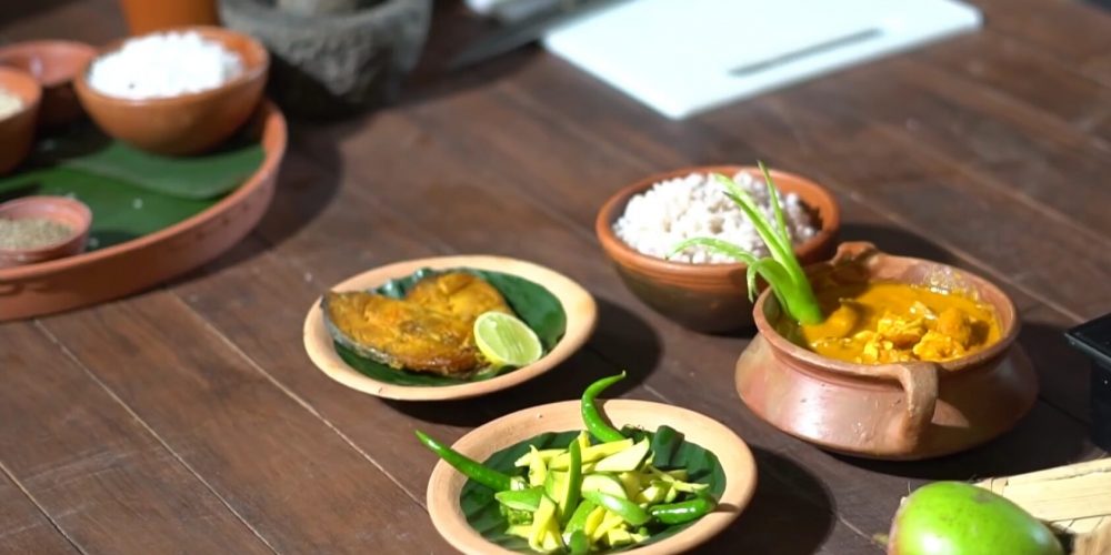 Goan White Prawn Curry with Raw Mango ~ Chef Rego